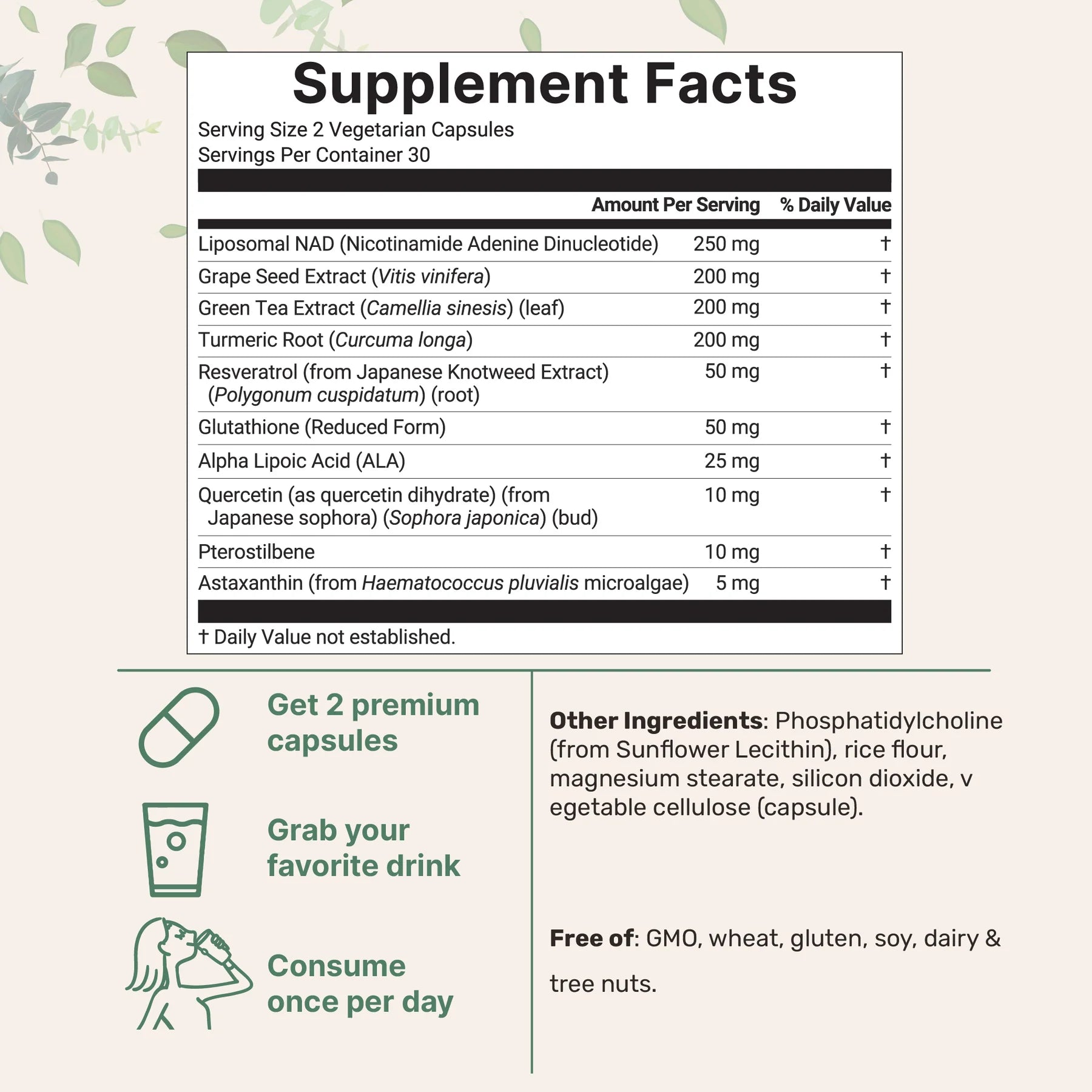 Nuvoria® Liposomal NAD+ Ultimate